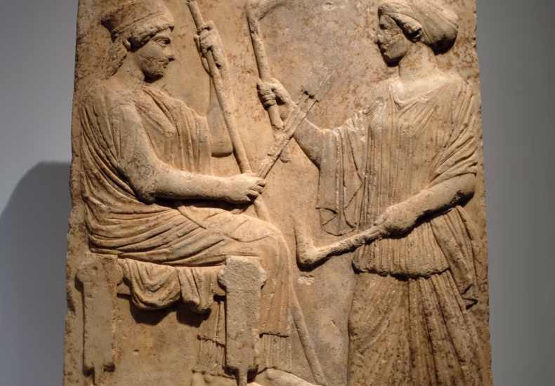 The Eleusinian Mysteries and the Demeter-Kore Relief