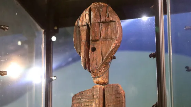 The 11,600-year-old Shigir Idol discovered in the Ural Mountains continues to maintain its mystery