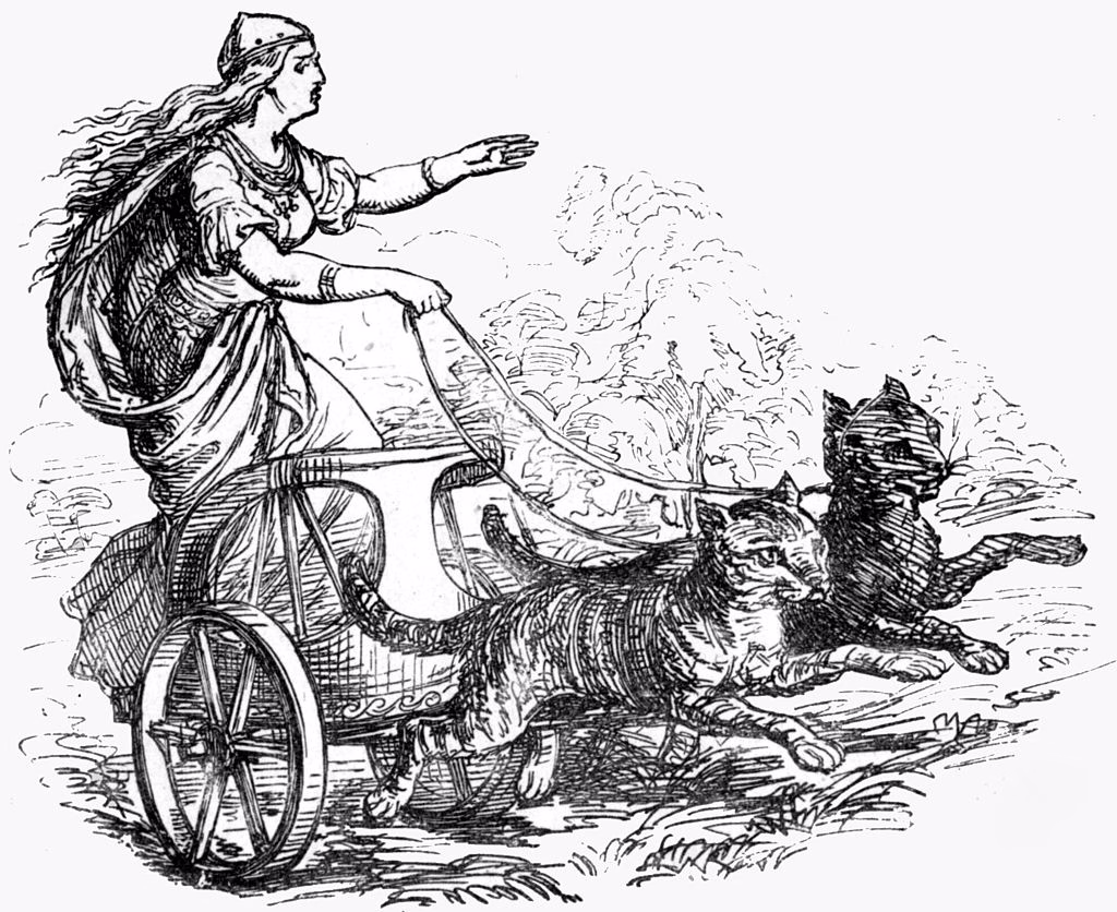 Freyja and Her Cats: The Enigmatic Chariot of the Norse Goddess of Love, Fertility, and War
