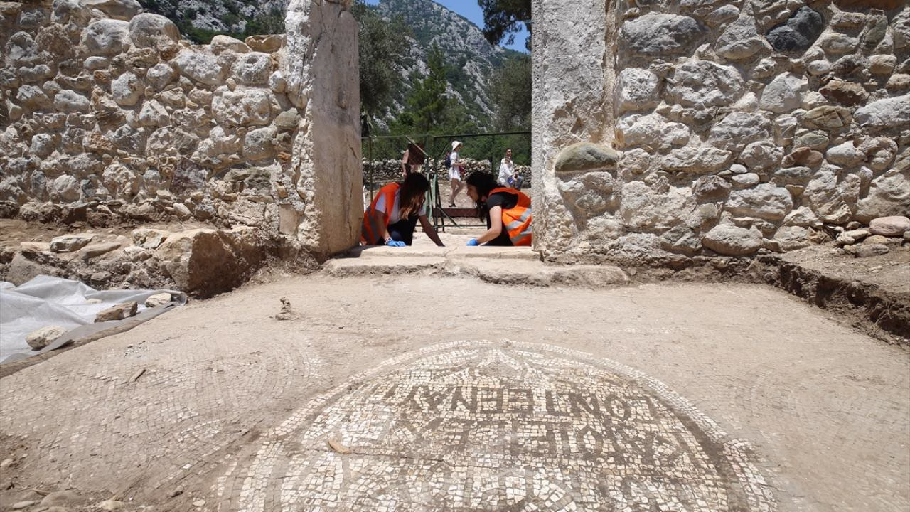 “Only the Righteous May Enter” Inscription Revealed in the Ancient City of Olympos