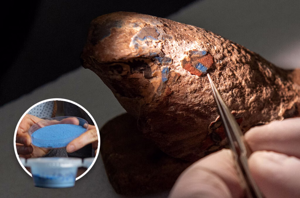 Ancient Egyptian Blue Pigment