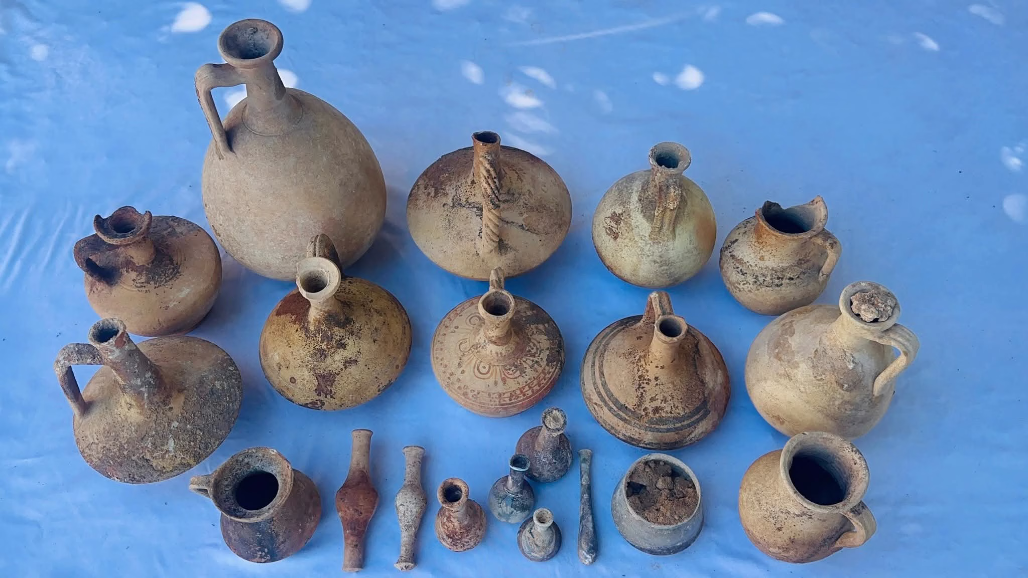 Ancient Rock-Cut Tomb from the Hellenistic Period Unearthed at Famagusta Port