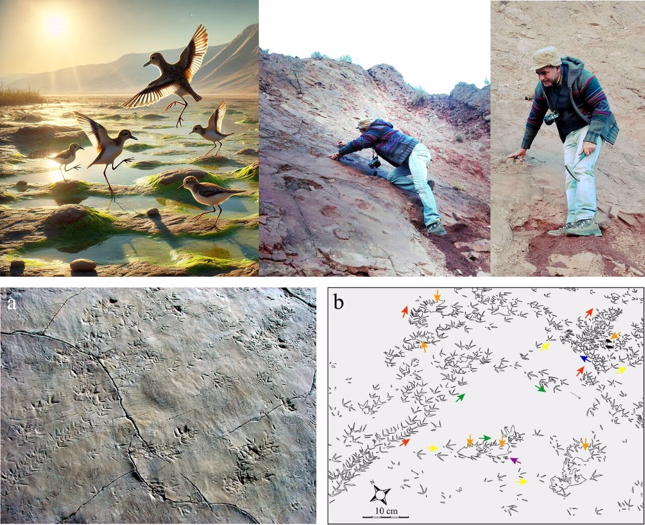 Fossilized Mating Dance of Ancient Birds Discovered in Iran