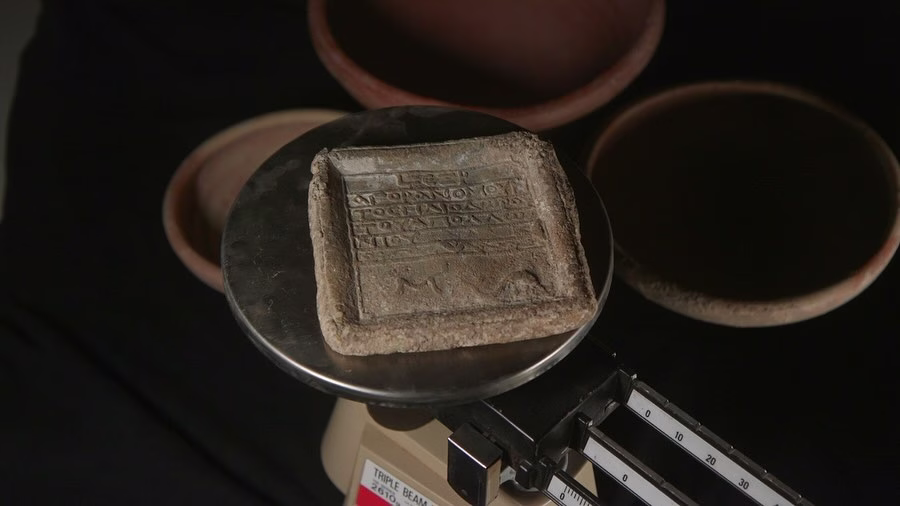 2,150-Year-Old Hellenistic Weight Seized in Jerusalem