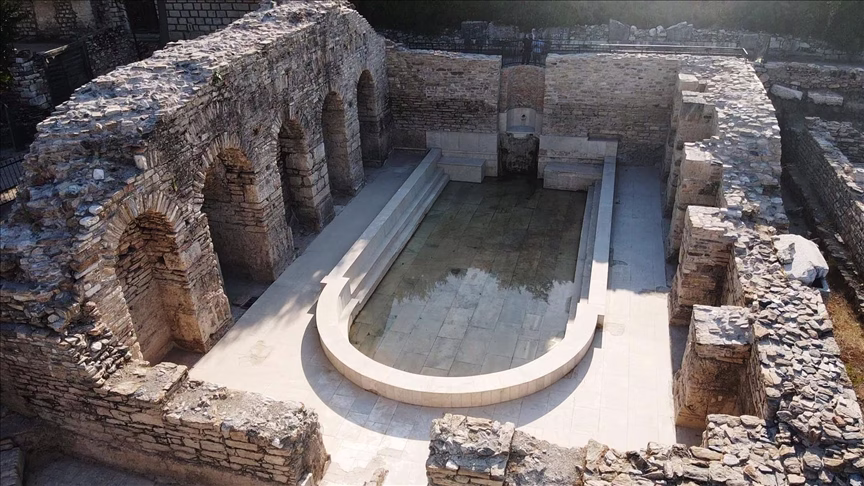 Water Flows Again After Nearly Two Millennia in Stratonikeia’s Roman Bath