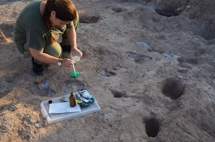 Turkish Archaeologists Unearth 7,000-Year-Old Ubaid-Period Human Footprints at Tell Kurdu Höyük