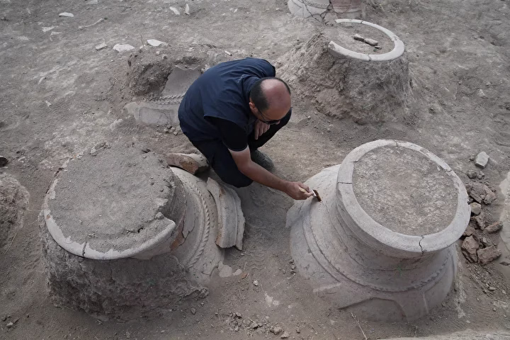 76 Cuneiform-Inscribed Pithoi Unearthed at Kevenli Fortress
