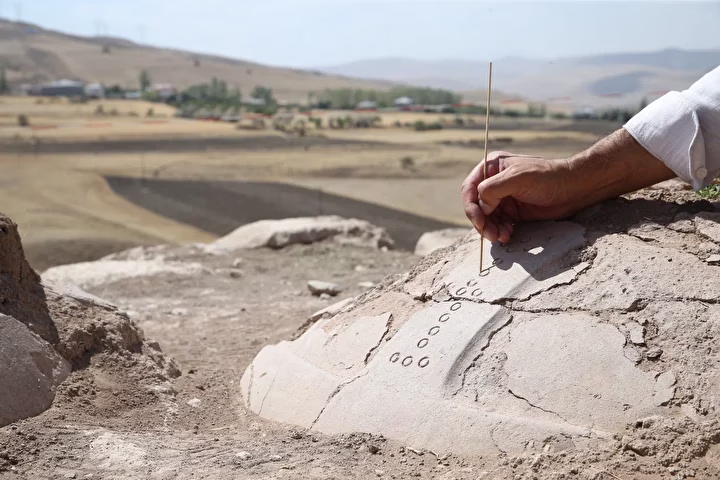 76 Cuneiform-Inscribed Pithoi Unearthed at Kevenli Fortress