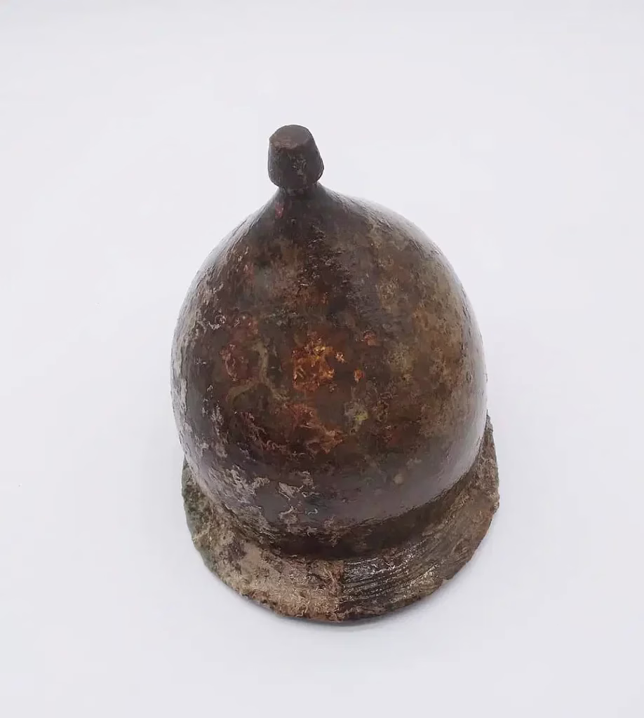 From the Depths of Egadi: An Intact Montefortino Helmet Emerges from a 241 BC Battle Site