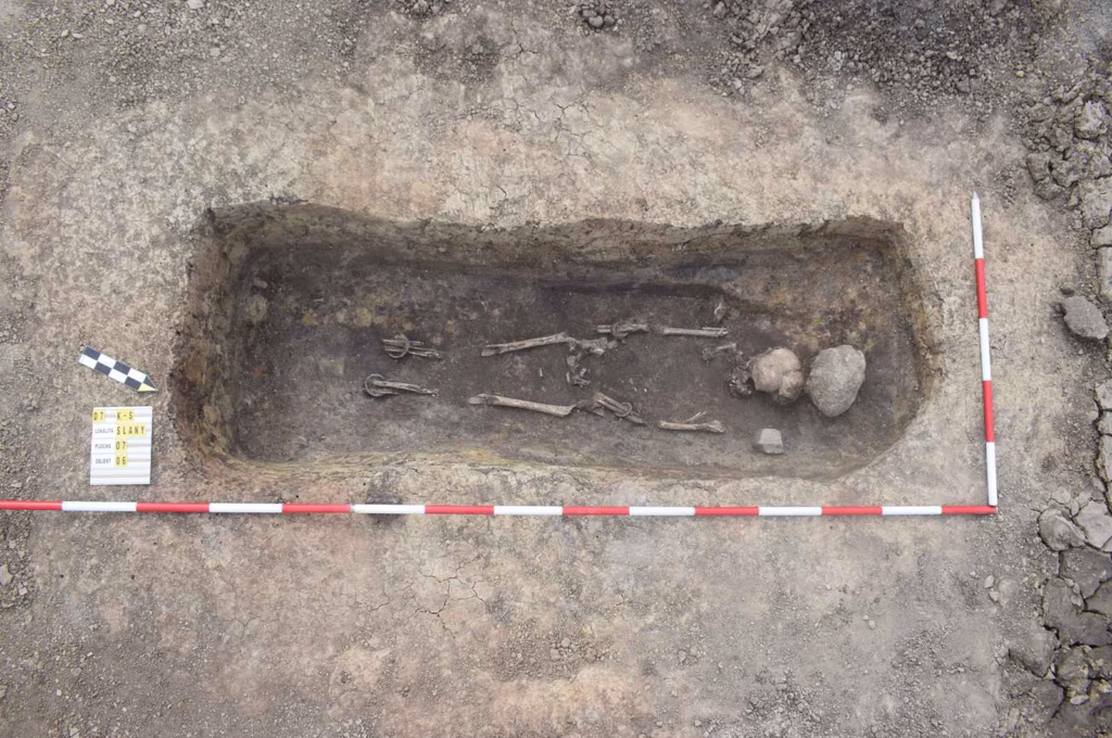 Archaeologists Discover Female Burial with Bronze Jewelry in the Czech Republic