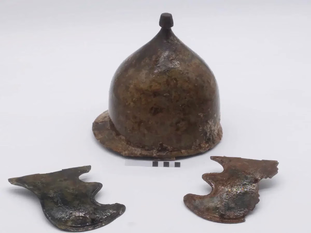 From the Depths of Egadi: An Intact Montefortino Helmet Emerges from a 241 BC Battle Site
