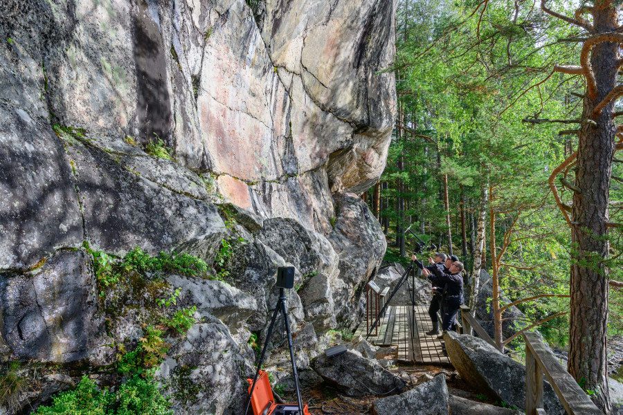 AI and Hyperspectral Imaging Reveal 5,000-Year-Old Hidden Paintings at Astuvansalmi, Finland