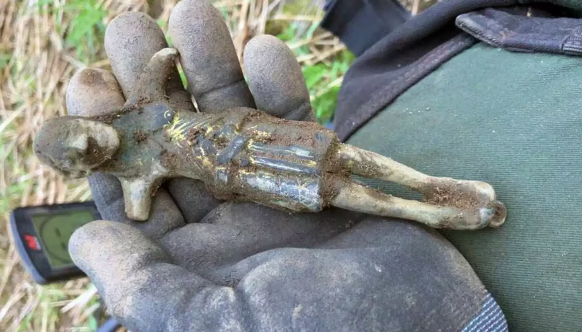 800-Year-Old Gilded Christ Figure Found in Norway Could Reveal a Lost Medieval Church