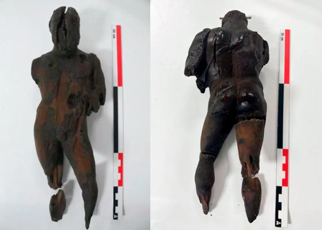 Rare Wooden Hercules Found After Centuries Under Ibiza’s Waters