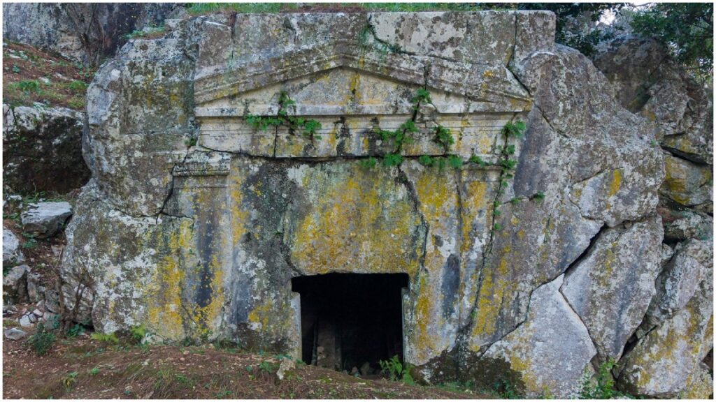 A 2,500-Year-Old Doric Rock-Cut Tomb from Ancient Caria Is Being Preserved in Marmaris