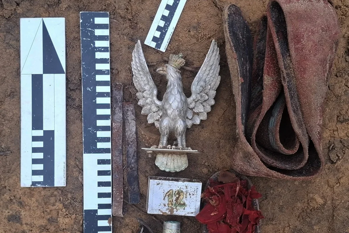 A Lost Polish Eagle From 1939 Emerges From the Forests Near Starachowice