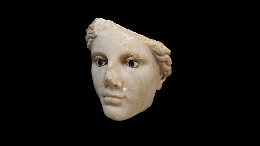 Monumental Hellenistic Goddess Head Unearthed in Metropolis: Researchers Point to Hestia