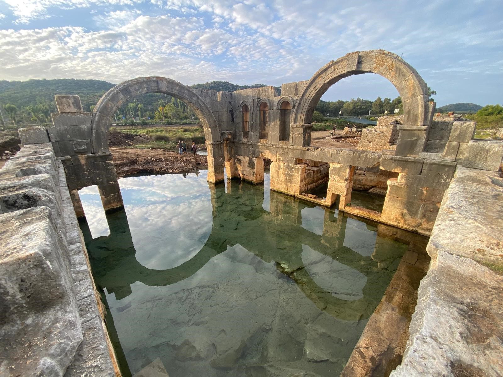 An 1,800-Year-Old Roman Bath Unlike Any Other Is Uncovered at Ancient Myra