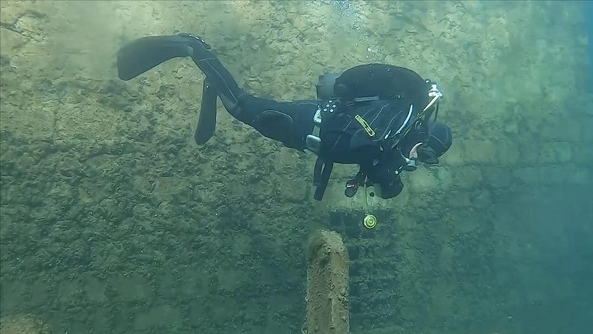 2,400-Year-Old Submerged City Remains Filmed Beneath Dicle Dam in Diyarbakır