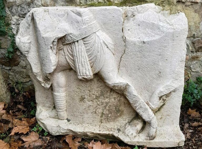 Roman Mausoleum with Gladiator Reliefs Discovered Along the Ancient Via Appia