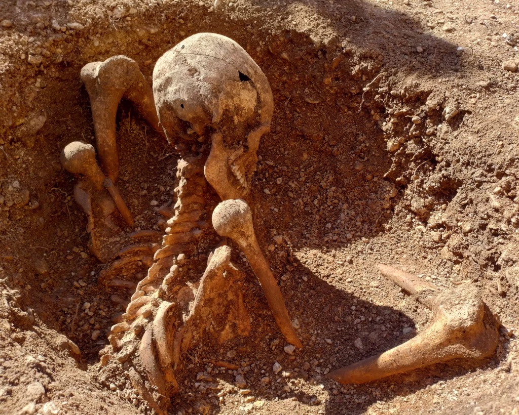 Seated Gaul Burials Discovered in Dijon