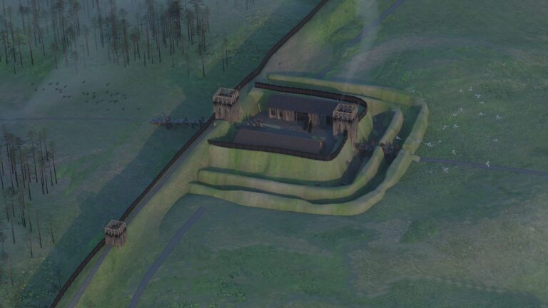 Unknown Roman Fortlet Discovered Beneath Gardens Along Scotland’s Antonine Wall