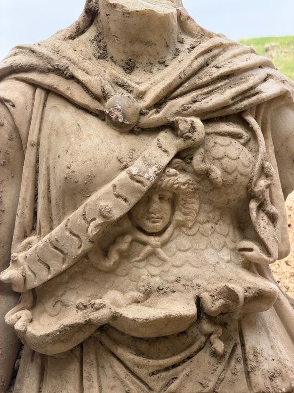 Archaeologists Uncover a 2,000-Year-Old Athena Statue in Laodikeia’s Western Theater