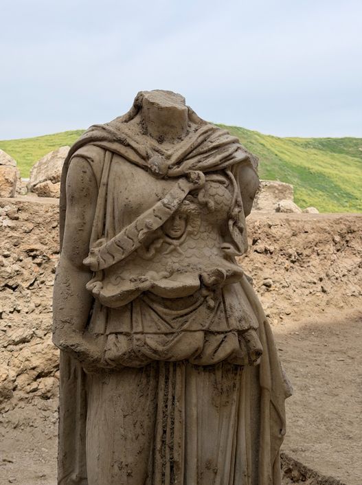 Archaeologists Uncover a 2,000-Year-Old Athena Statue in Laodikeia’s Western Theater