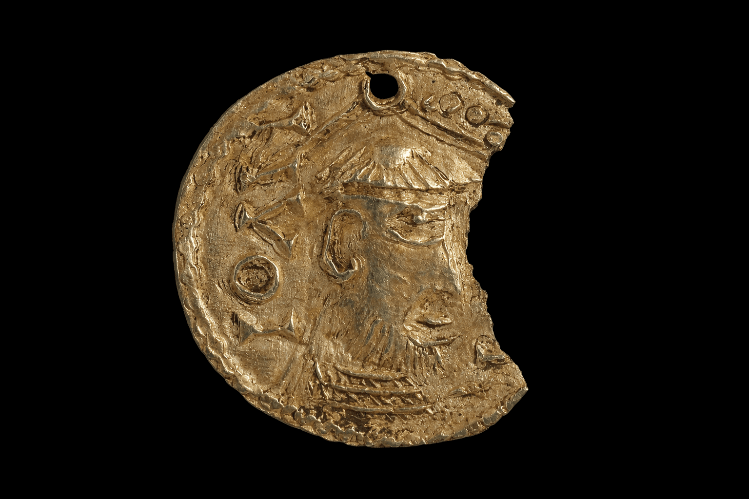 Gold Pendant Found in England Does Not Fit the Viking Age and Depicts John the Baptist