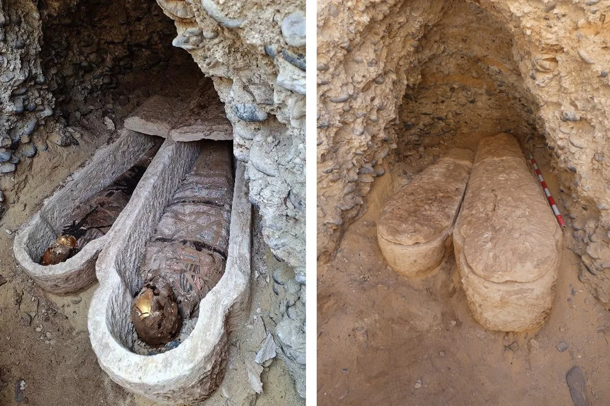 They Placed Gold Tongues in the Dead: Roman Cemetery in Egypt’s Minya Reveals a Ritual Once Only Known from Texts