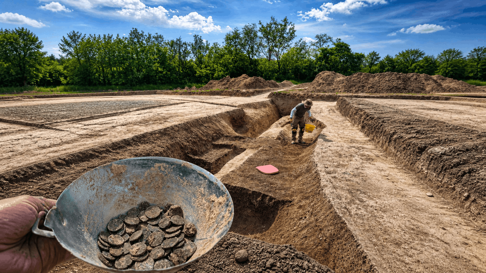 Nearly 300 Roman Coins Found Where Soldiers May Have Buried Their Pay on Croatia’s Danube Frontier