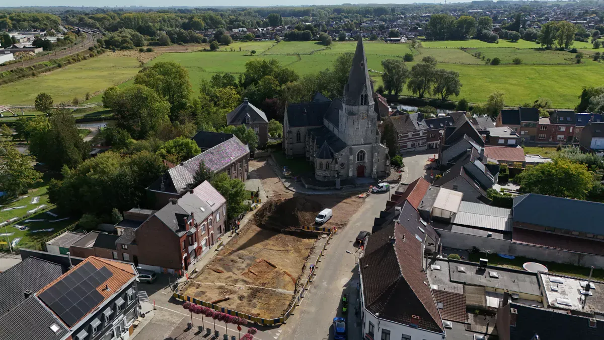 A Medieval Village Hidden Beneath a Belgian Town Center Kept Its Shape for 1,000 Years