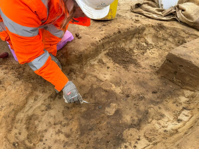 Archaeologists Unearth Roman Brooches, Anglo-Saxon Beads and a Medieval Pilgrim Object in Suffolk