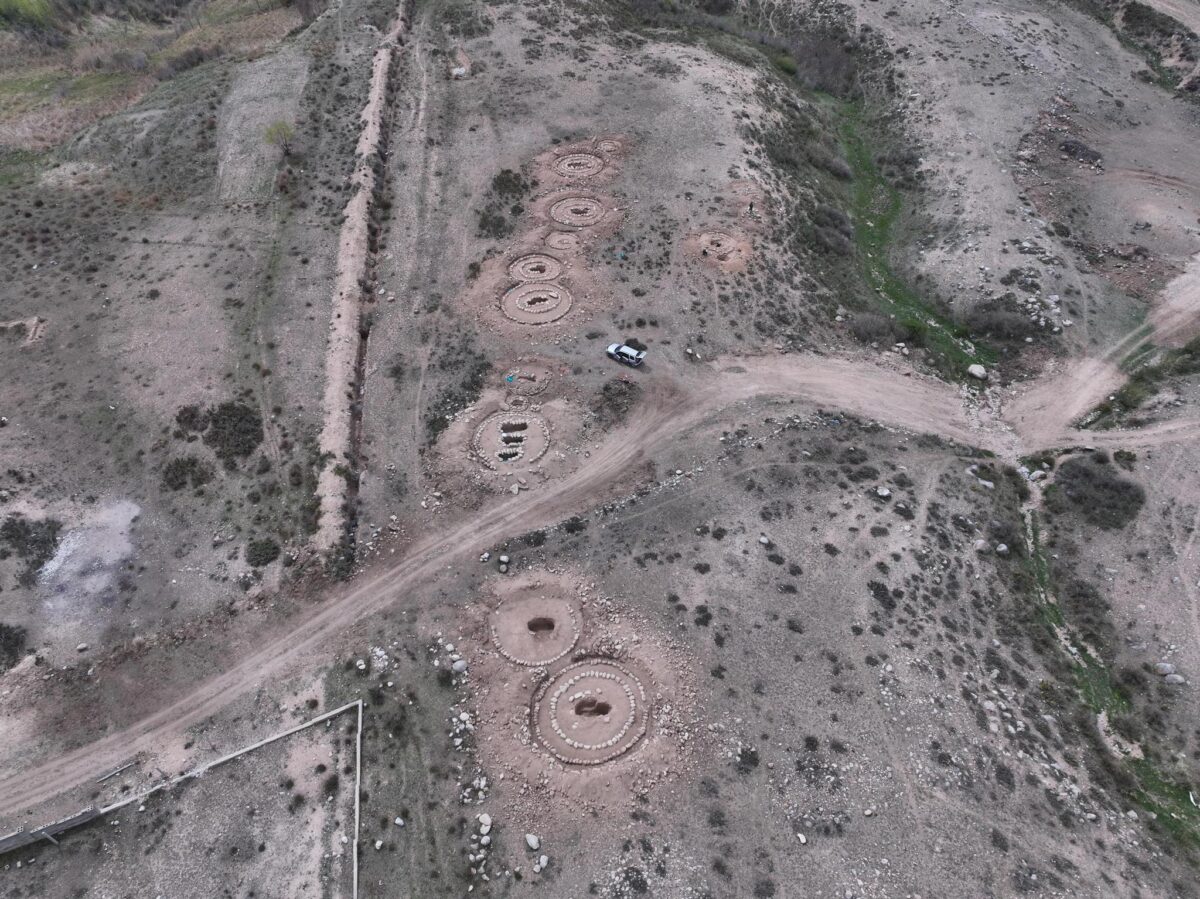 Early Saka Burial Mounds Unearthed Near Kyrgyzstan’s Lake Issyk-Kul