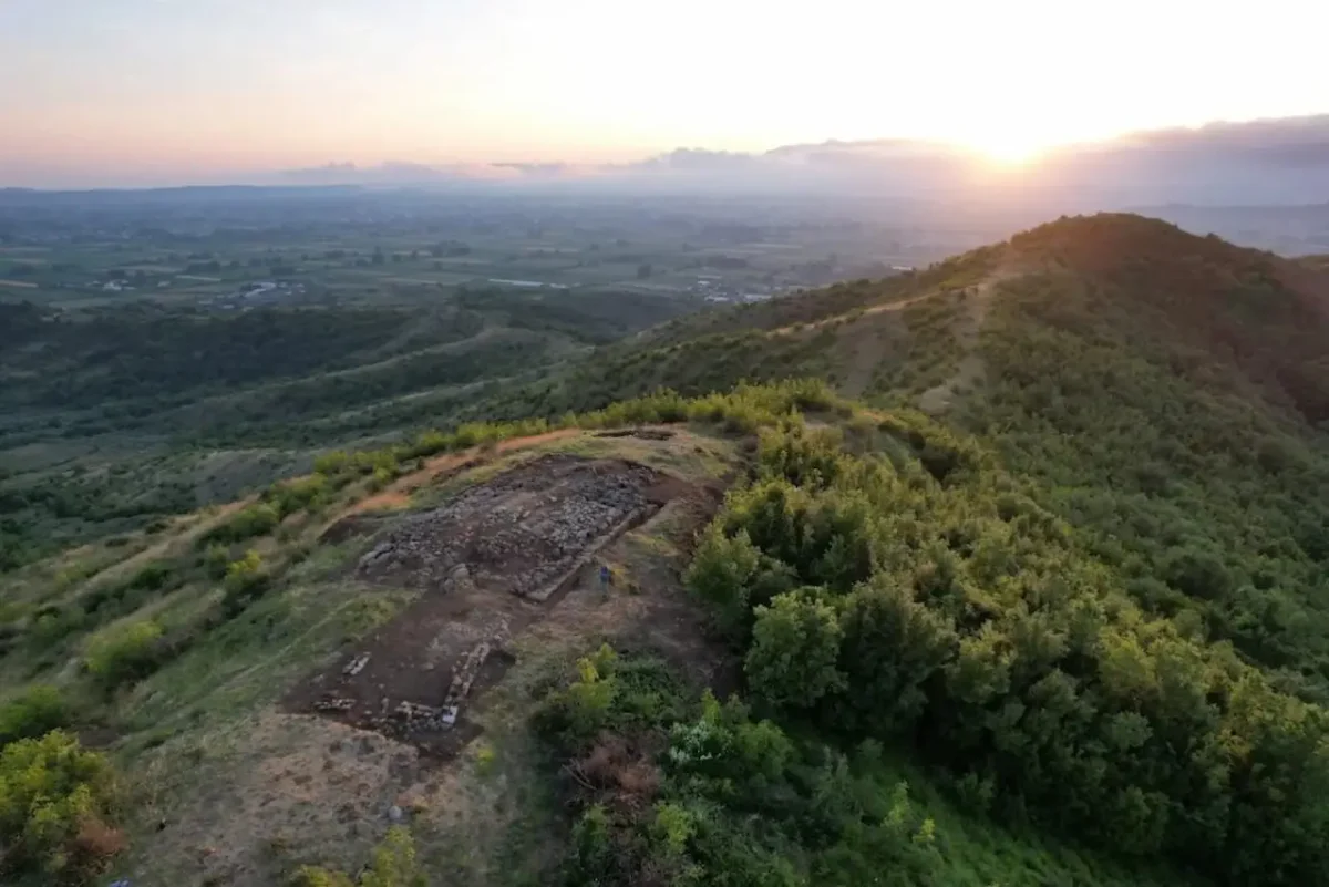 Ancient Temple Found on Hilltop of a Lost Illyrian City in Northern Albania