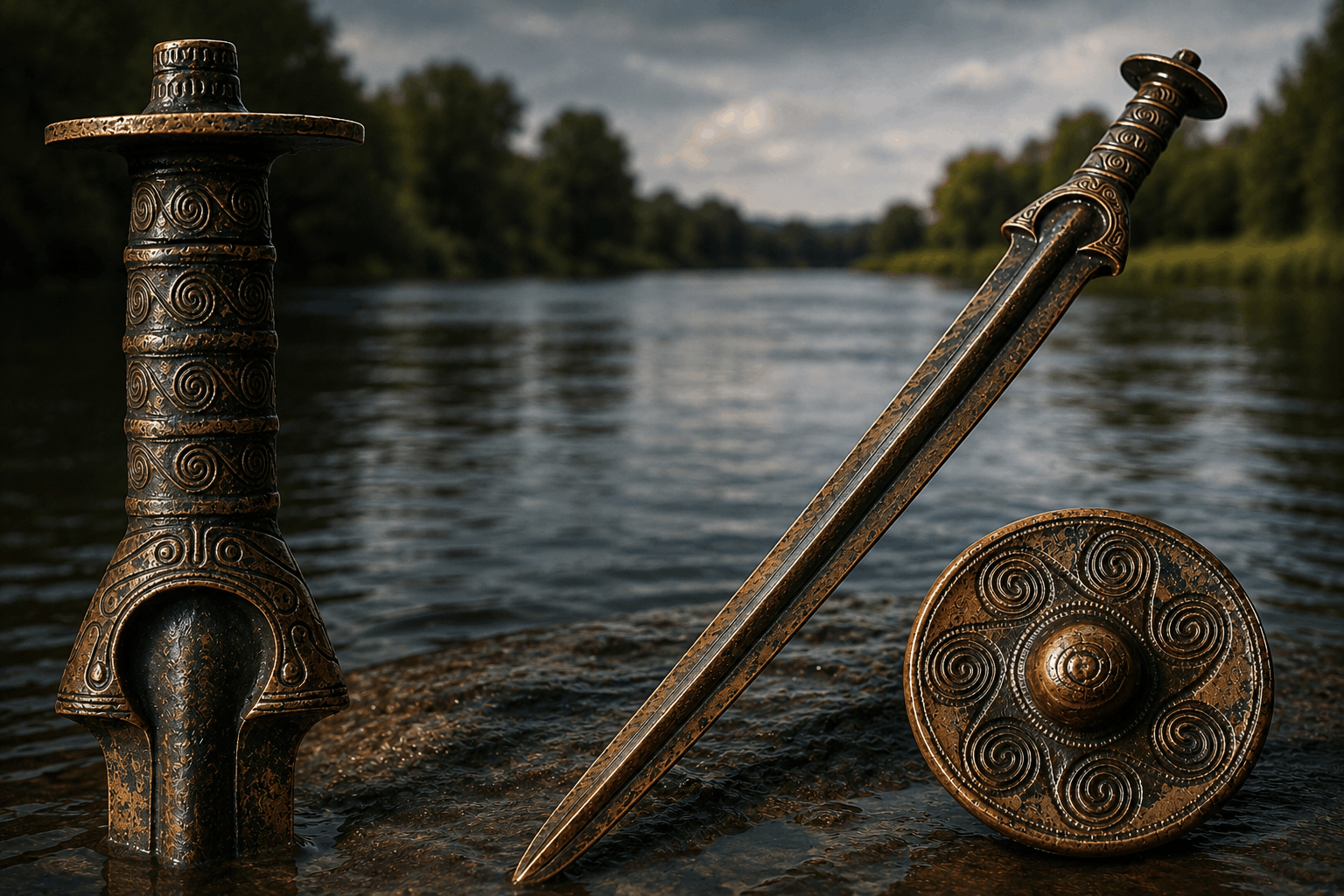 Why Was a Rare Bronze Age Sword Left in the Meuse River 3,000 Years Ago?