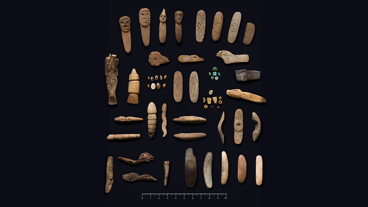 3,800-Year-Old Ritual Offering With Shell Eyes Found Sealed Beneath Ancient City in Peru