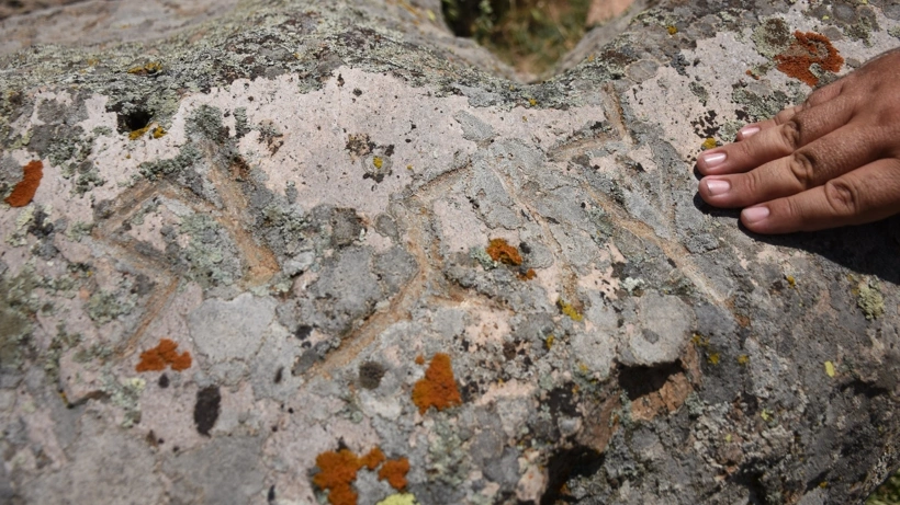 Turkic Runiform Signs Discovered Beside a Medieval Church in Central Turkey