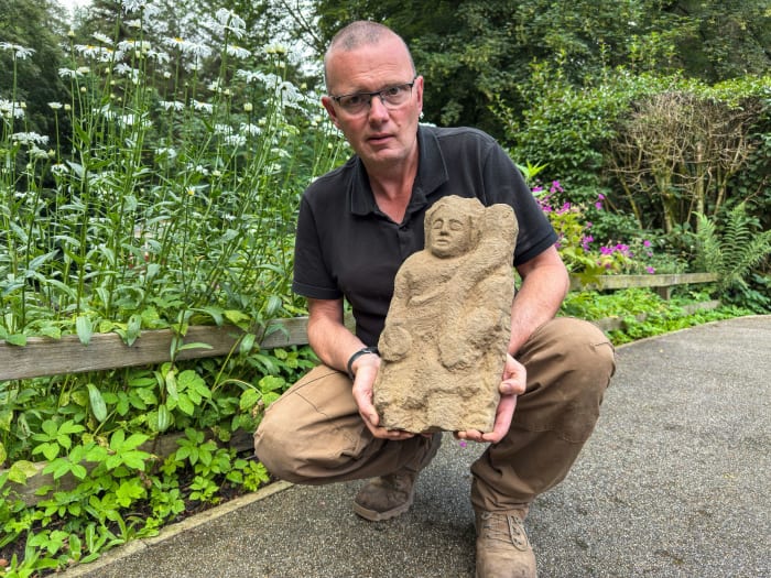 Roman Guardian Spirit Found Beneath a Vindolanda Barrack Floor After 1,600 Years