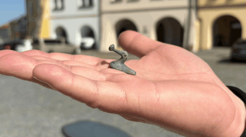 Tiny 2,000-Year-Old Celtic Bronze Duck Found Near the Amber Road in Moravia