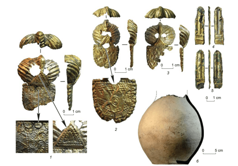 1,500-Year-Old ‘Golden Shoes’ Found in Noblewoman’s Grave Reveal Ties to the Hunnic World