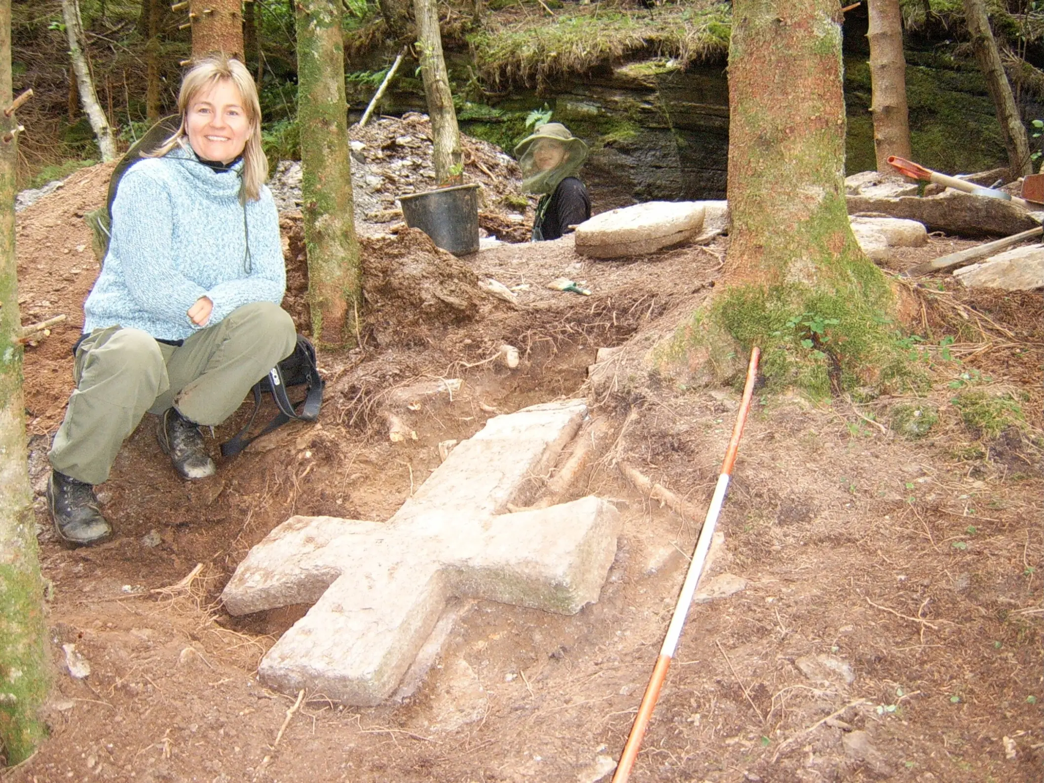 A Waste Heap at a Norwegian Quarry Hid Seven Medieval Stone Crosses