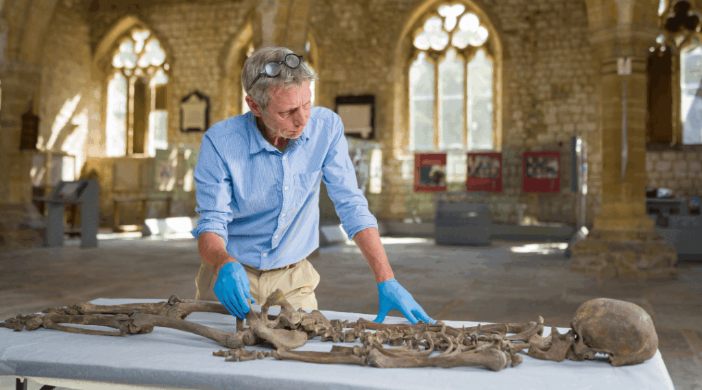 Face of a Man Buried Soon After the Norman Conquest Reconstructed in England