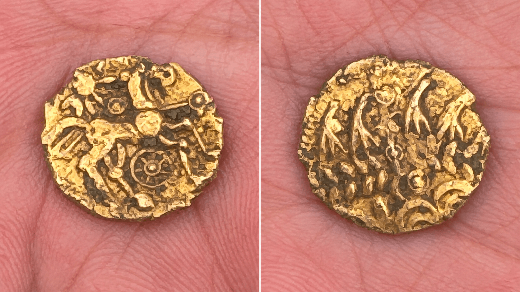11-Year-Old Girl Finds a 2,000-Year-Old Celtic Gold Coin Within Ten Minutes