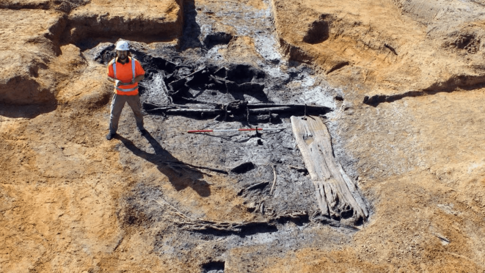 A 3,500-Year-Old Wooden Ladder Found at the Bottom of a Bronze Age Waterhole in England