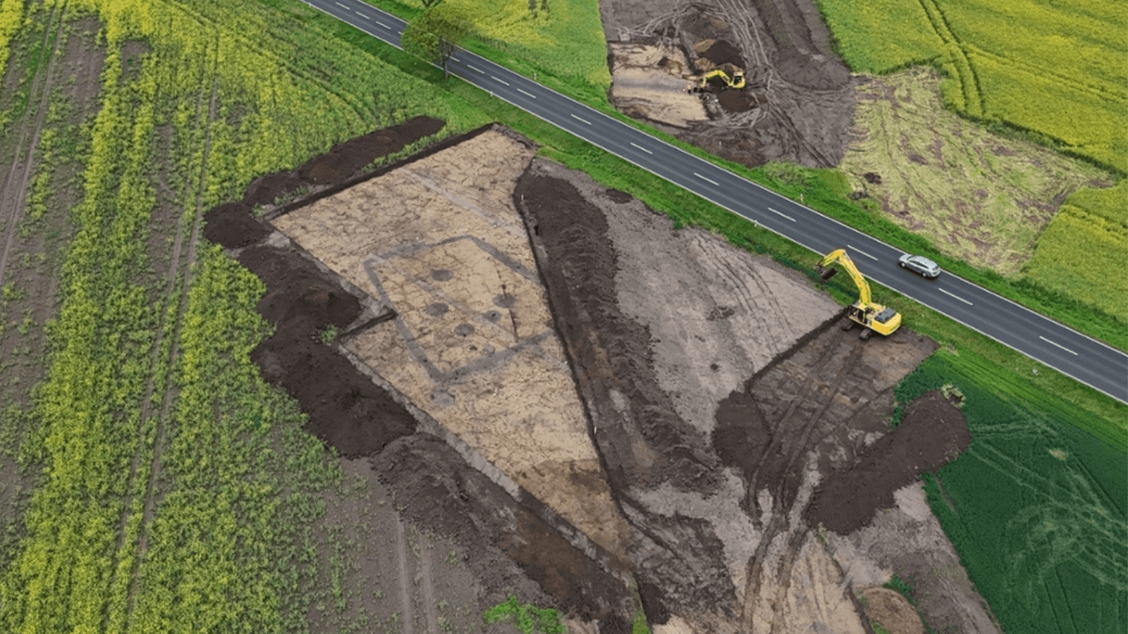 A Giant Trapezoidal Monument in Germany Reveals a 5,500-Year-Old Grave