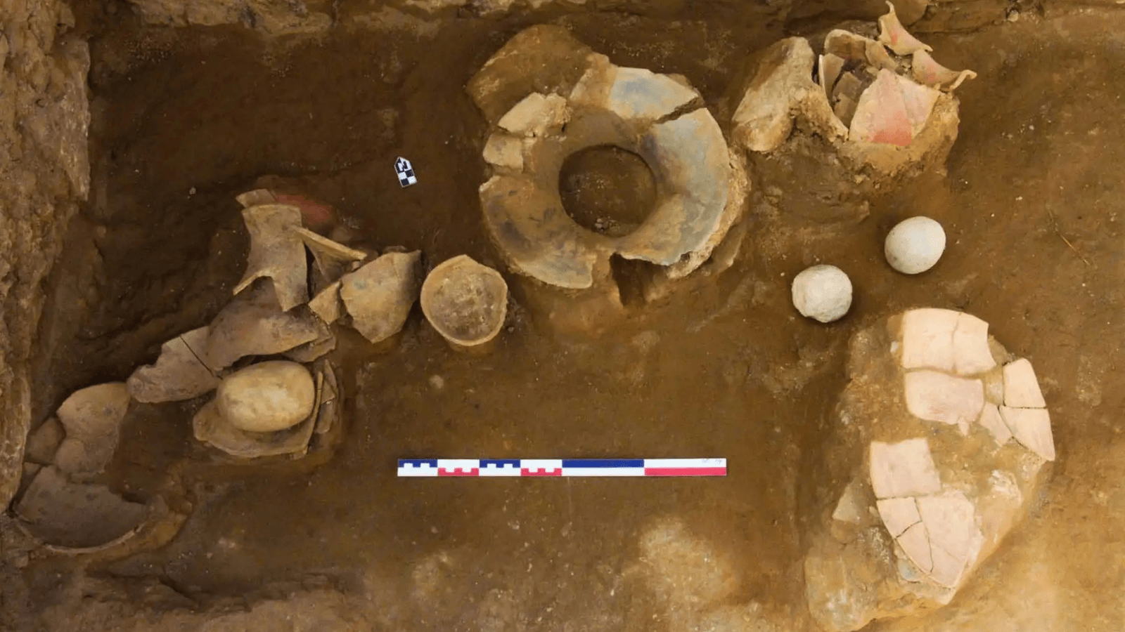 Inca Builders Sealed a Doorway with 18 Vessels and a Sacred Stone