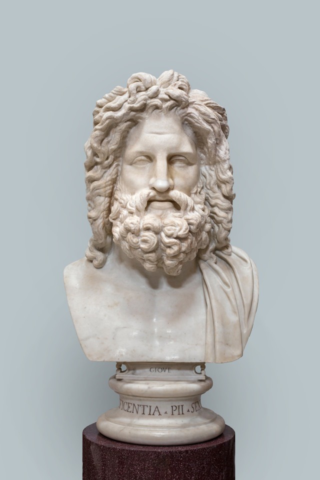 Second-century BCE marble statue of Zeus found at Otricoli