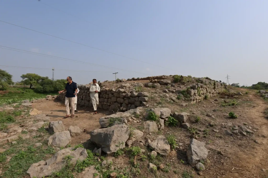 Mysterious 100-Meter-Long Ancient Structure Unearthed in Pakistan
