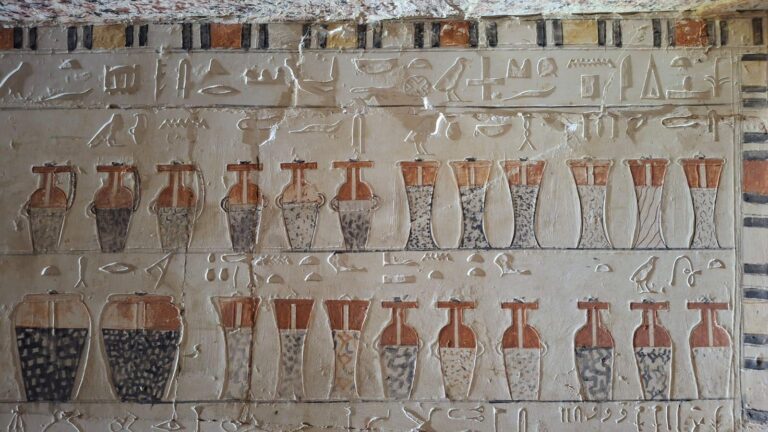 Two Wooden Figures and Possible Medical Tools Found in Saqqara Tomb